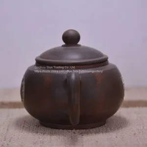 Чайники по китайскому зодиаку. Чайник в форме обезьяны. Ньсиньская керамика. Ручная работа. Чайники. thumbnail-2