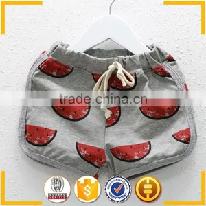 2015 New Cotton Children Set Watermelon Pattern White t Shirts and Pants thumbnail-4
