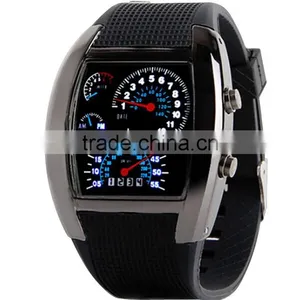 Wholesale OEM Colorful Waterproof LED Watches Men Sport Watch With Factory Price thumbnail-1