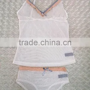 Ladies Bulk Camisole Panty Set Top Newest Design Low Price thumbnail-1