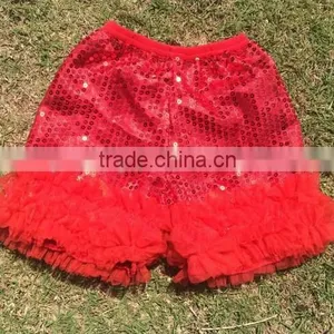 Bulk Wholesale Various Colors Sequins Short/ Petti Shorts/Pantie /Baby Shorts Girl Trousers Cloth thumbnail-1