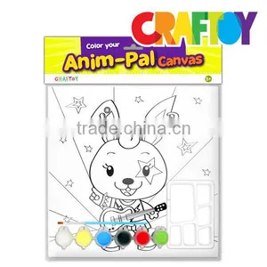 OEM Craft Toy Kit Canvas Board Animal Pal Rockey Bunny thumbnail-2