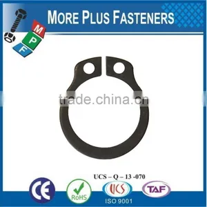 Made in Taiwan Stainless Steel External Circlips Metric Inverted External Circlip Basic External Circlip Metric thumbnail-3