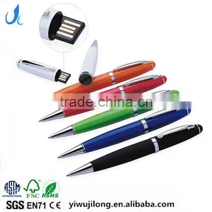 High Quality Logo Ballpoint Business Metal Pen Box Gift Set With USB thumbnail-1