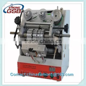 LZ-6 Desk Type Electric Shoebox Code Stamping Machine thumbnail-2