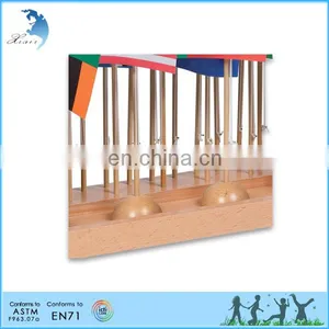 Geography Montessori Materials Chinese Factory Wooden Holder African Flag Stand thumbnail-4