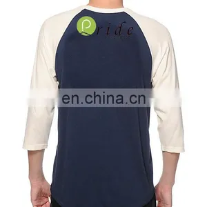 Unisex Adult Color Combination Custom Printing Baseball T-shirt-customise Long Sleeve T-shirt- Casual Wear T-shirt thumbnail-4