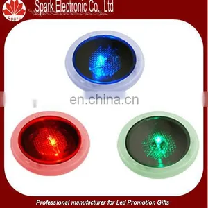 Led Flashing Coaster,led Light up Cup Mat,bar Accessaries thumbnail-1