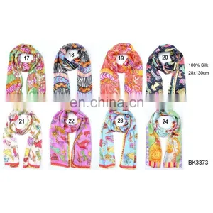 2016 100% Silk Scarf, Printing Silk Scarf, Cheap Silk Scarf thumbnail-3