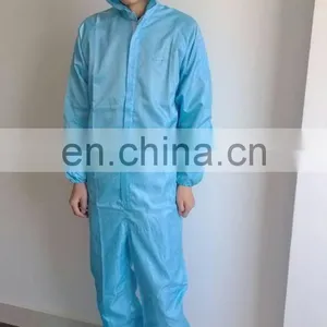 New Design Cleanroom Antistatic Protective ESD Coverall thumbnail-2