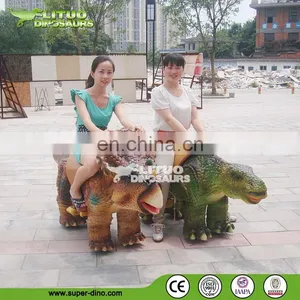 Small Animatronic Dinosaur Walking Animals Kiddie Rides thumbnail-3