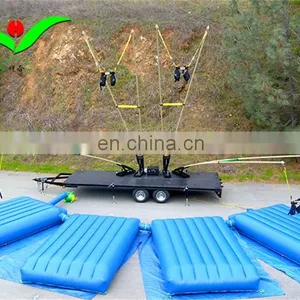 Children Cheerleading Jumping Bag Bungee Jumping Trampoline Mat thumbnail-2