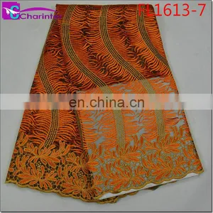 Hot Sale Charinter African French Lace Fabrics FL1613 thumbnail-1