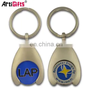 Metal Car Coin Holder Keychain thumbnail-2
