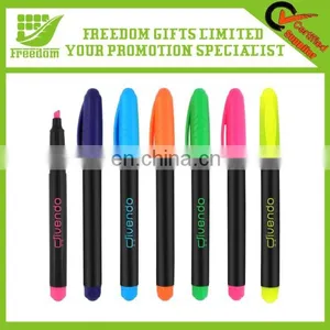 Most Popular Logo Printed Highlighter Marker Pen thumbnail-1