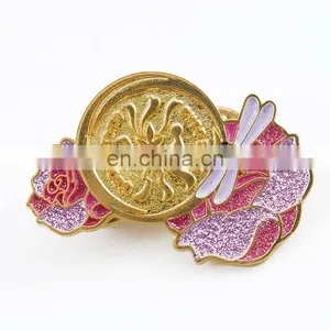 Enamel Butterfly Lapel Pin thumbnail-3