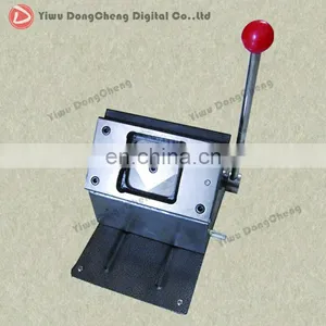 [Factory Direct Sale]55*55mm Square Medal Badge MachineDCQD-55F thumbnail-2