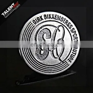 Custom Private Design Antique Silver Metal Button for Jeans Garment thumbnail-5