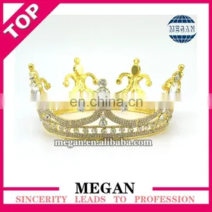 Wholesale Rhinestone Headband Princess Crown Baby Tiara Crown Wedding Cake Crown thumbnail-5