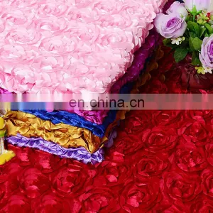 3D Rose Flower Home Decor Stage Hall Carpet Wedding Aisle Runner thumbnail-1