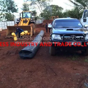 Airformed Culvert, Rubber Formwork, Rubber Balloon, Pneumatic Tubular Formwork thumbnail-3
