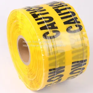 Customized Tracer Single or Double Wire Stainless Steel Detectable Underground Warning Barrier Safety Tape thumbnail-1