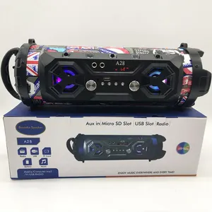 Portable Karaoke Super Bass Bazooka Speaker FM Radio Phone Holder USB 360 Degrees Surround Speaker thumbnail-2