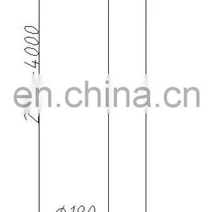 Head Load 250kg Aluminum Pneumatic Telescoping Pole 2m and Extends to 4m thumbnail-4