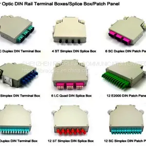 Industrial Din Rail Mount Fiber Splice Box thumbnail-2