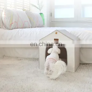 Winter Warm Foldable Non-Slip Outdoor Pet Kennel Dog House Cat Sofa Dog Bed thumbnail-4