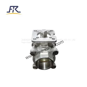Thread End Ceramic Lined Ball Valve thumbnail-2