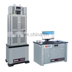 WAW-E Marzocchi Oil Pump 300kn Computerized Electro-hydraulic Servo Universal Testing Machine thumbnail-2