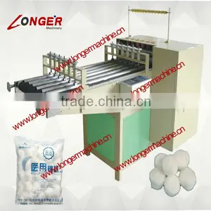 Medical Cotton Ball Rolling and Cutting Machine|Cotton Ball Forming Machine|Automatic thumbnail-1