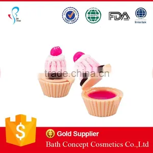 Cupcake Shape Moisturizing Organic Lip Balm for Kids thumbnail-1