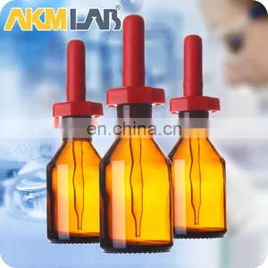 AKMLAB Glassware Amber Dropping Bottle For Laboratory thumbnail-1