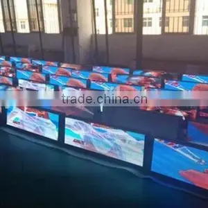 Ali HD 3G WIFI GPS Wireless P5 Digital Lighted Taxi Signs, Taxi Led Screen, Taxi Roof Top Advertising Led Display Quality Choice thumbnail-3