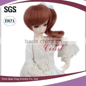 Short Brown Fashion Ponytail Baby Doll Hair Wigs thumbnail-2