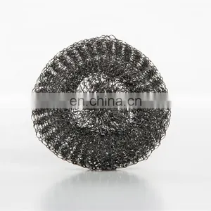 15g Galvanized Steel Metal Mesh Scourer Stainless Steel Weaving Cleaning Ball thumbnail-3