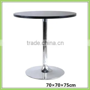 Modern Fashion Black Round Dining Table thumbnail-1