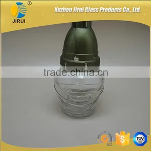 200ml Attractive Knight Shape Clear Glass Food Jar thumbnail-1