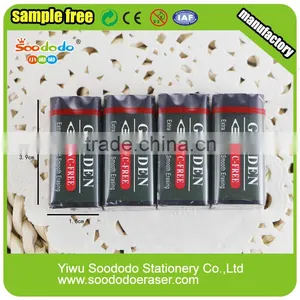 White Rubber Pencil Eraser / Soft School White Rubber Eraser thumbnail-4