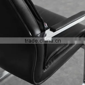 Modern Leather Executive Chair With Armrest thumbnail-5