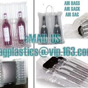 Cushion Pillow Air Bag, Cushion Pillow Dunnage Air Bag, Air Poly Packing Bag Nylon Air Bubbles Air Pillow Bag, Bagplasti thumbnail-2