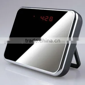HD1280*960 PC Camera Hidden Digital Mini DV Clock PC Camera Alarm Table Clock thumbnail-1