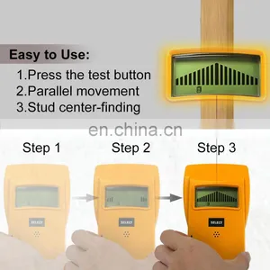 Allsun TS79 Wall Stud Finder Electrical Detector Center Edge Finding Tool Wall Multi-scanner Stud Detector 3 In 1 LCD Sound Wa thumbnail-5