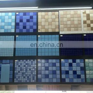 48x48mm Mosaic Swimming Pool Floor Tile Rustic Matt Surface thumbnail-5