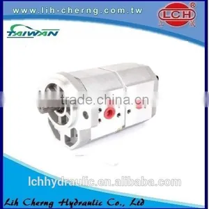 Aluminium Body Tandem Hydraulic Gear Pump thumbnail-5