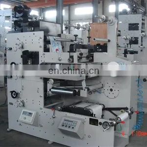 UTR320 Luggage Tag Label Flexographic Printing Printer With Rotary Die Cutter, Boarding Pass Sticker Flexo Printing Machine thumbnail-2