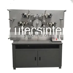 UGS1006 6 Color 2 Side Automatic Rotary Textile Label Printer, Garment Wash Care Tape Ribbon Printing Machine thumbnail-2