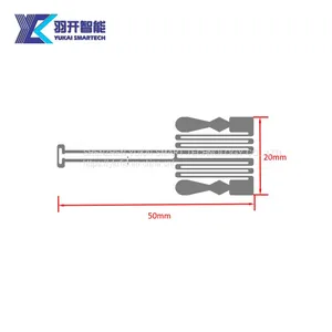 Smart Tag UHF RFID 900MHz Epc Gen2 Long Distance Dry Inlay Label UHF RFID Tags thumbnail-1
